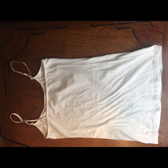 White Camisole “Active Basic” New 95% Cotton sizeL - Picture 4 of 4